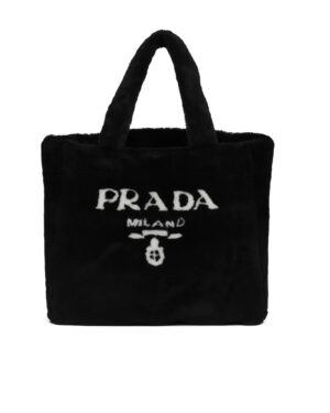 Prada Shearling Tote