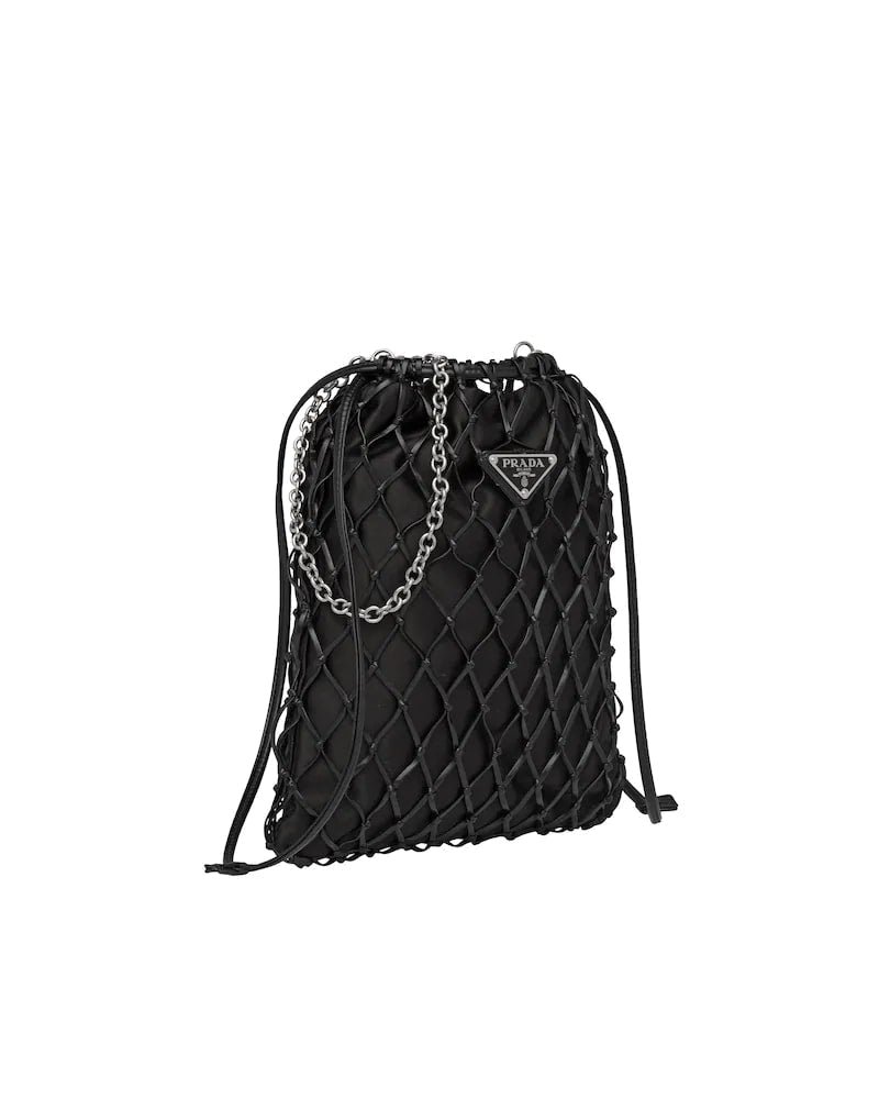 Prada Fabric Mesh Bag - Image 2