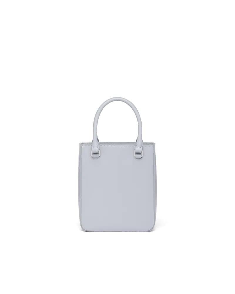 Prada Small Brushed Leather Tote - Image 8