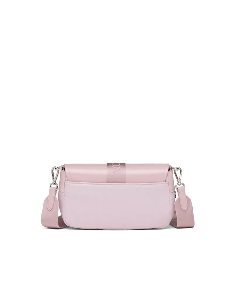 Prada Pocket Nylon and Brushed Leather Bag - Image 29