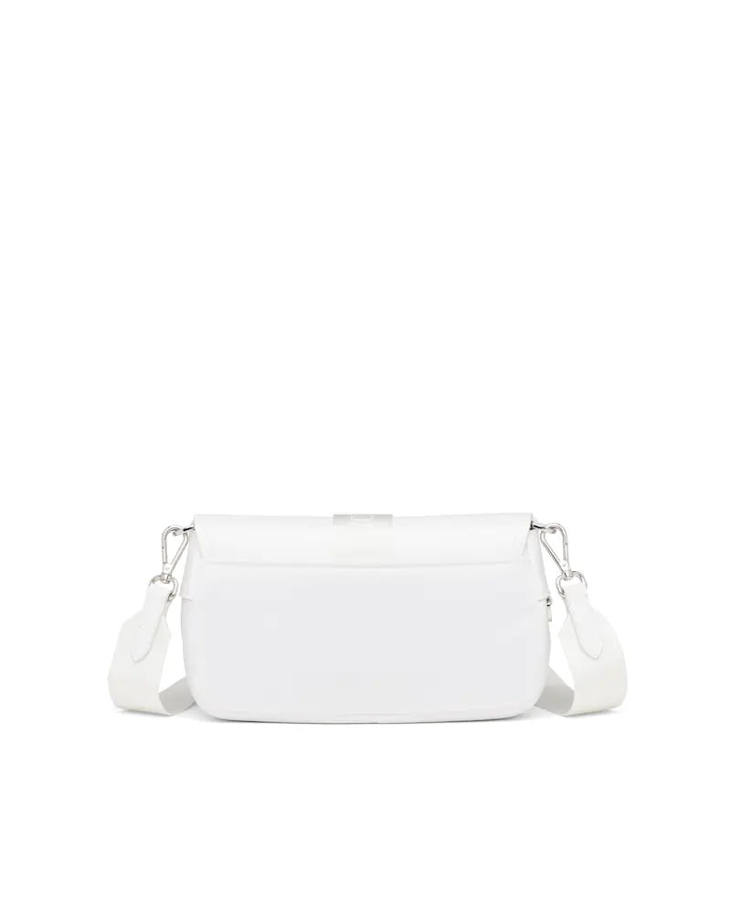 Prada Pocket Nylon and Brushed Leather Bag - Image 16