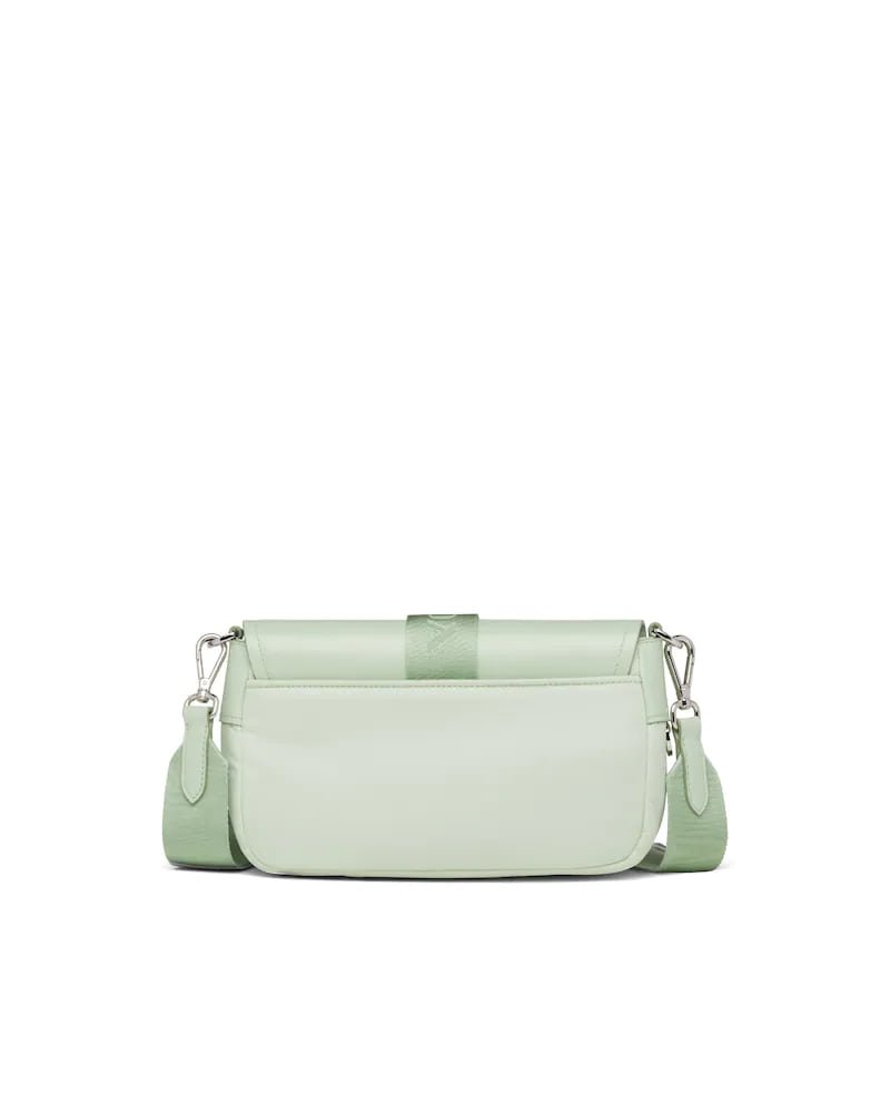 Prada Pocket Nylon and Brushed Leather Bag - Image 39