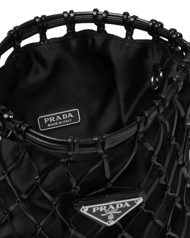 Prada Fabric Mesh Bag - Image 4