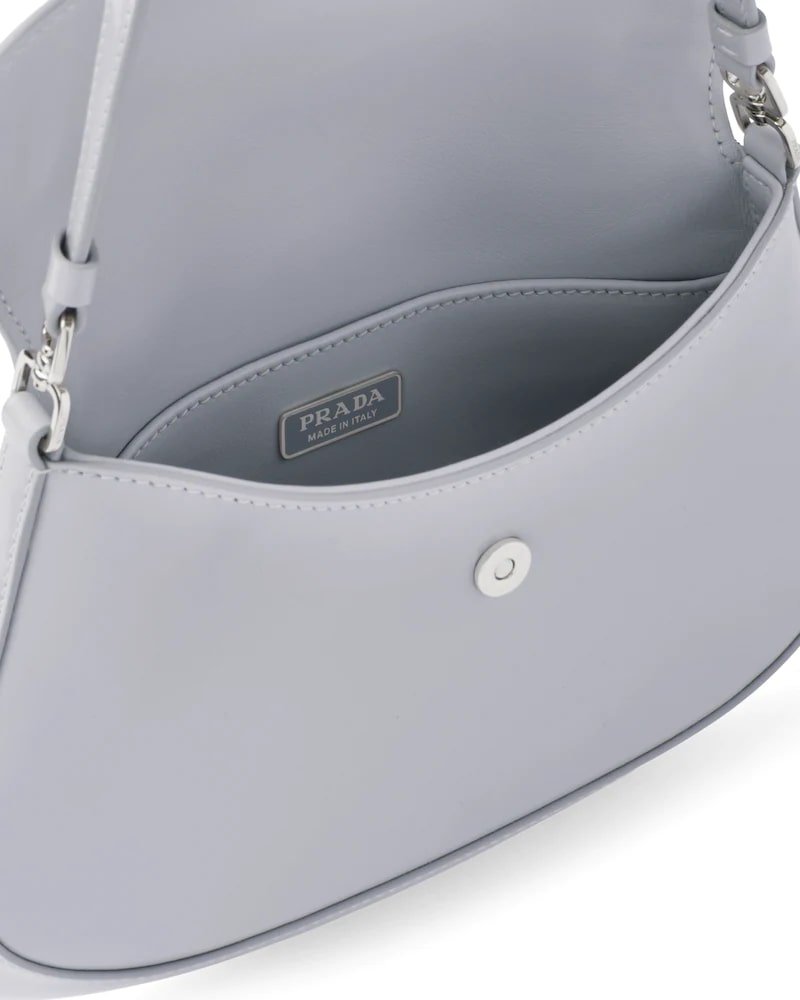Prada Cleo Brushed Leather Shoulder Bag With Flap - Image 7