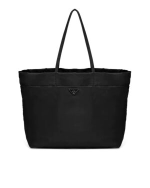 Prada Re-nylon and Saffiano Leather Tote Bag