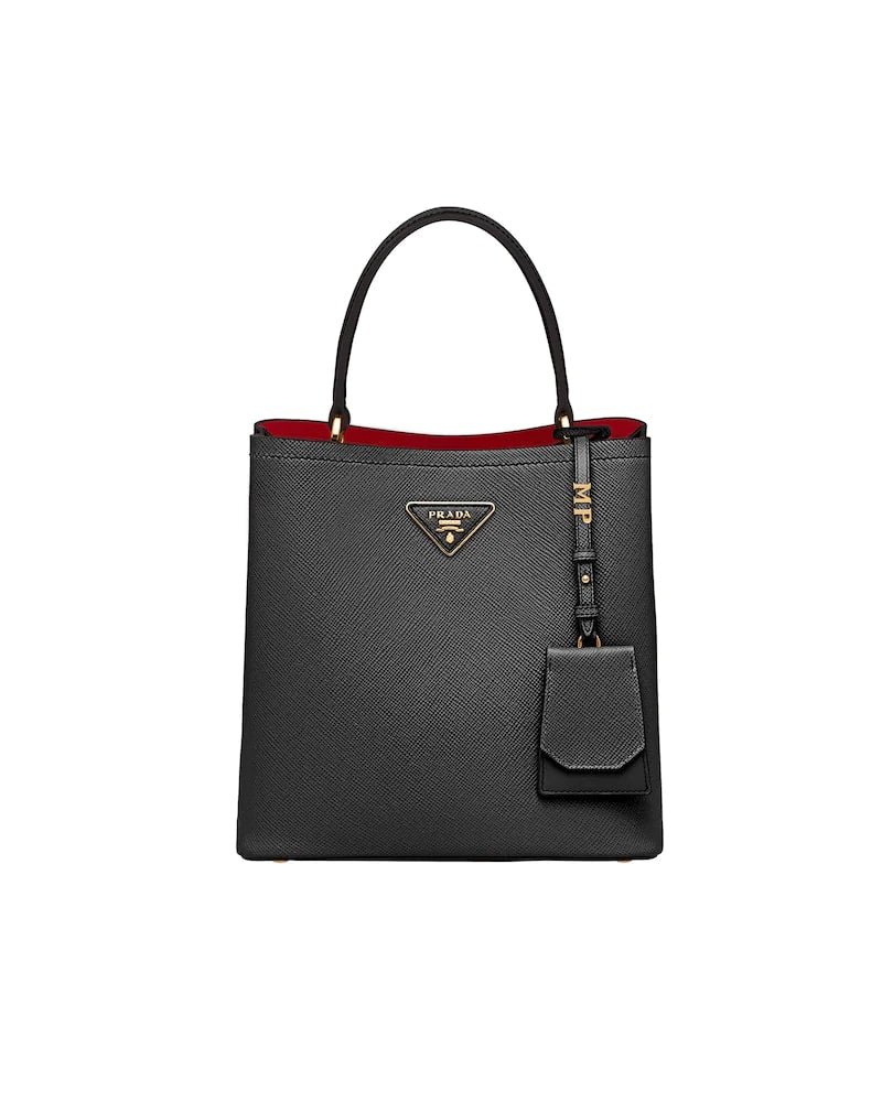Medium Saffiano Leather Prada Panier Bag - Image 19