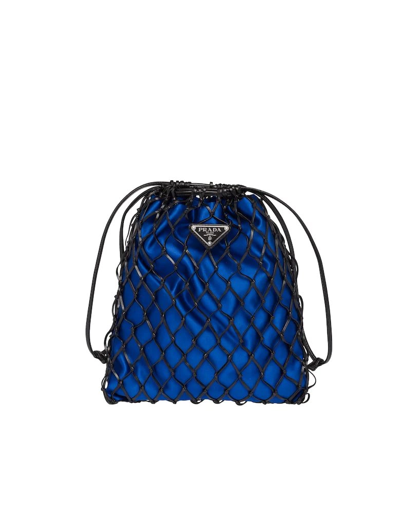 Prada Fabric Mesh Bag - Image 7