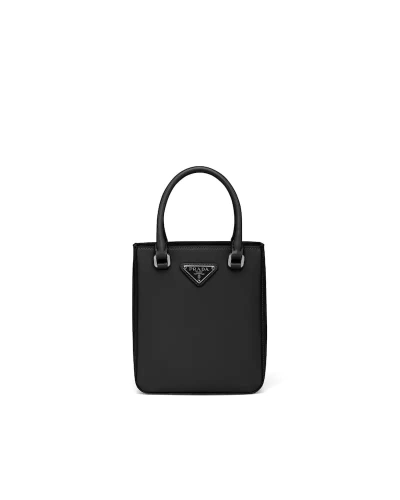 Prada Small Brushed Leather Tote - Image 11