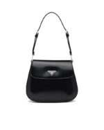 Prada Cleo Brushed Leather Shoulder Bag
