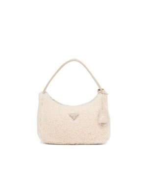 Prada Re-edition 2000 Shearling Mini-bag