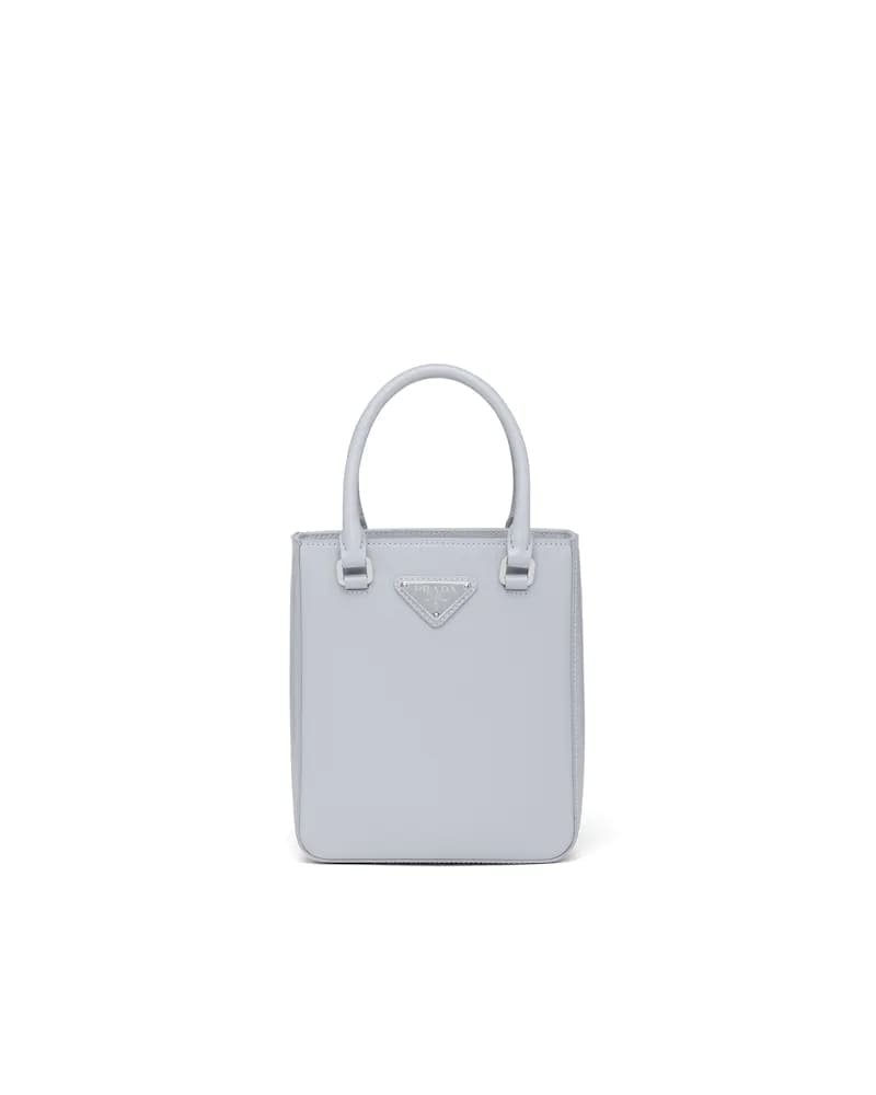 Prada Small Brushed Leather Tote - Image 3