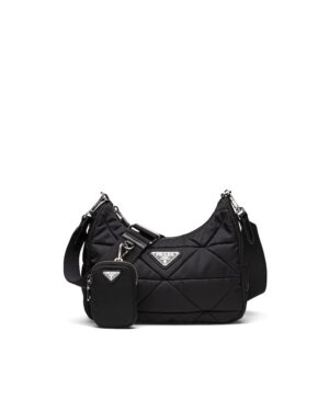 Prada Re-nylon Padded Hobo Bag