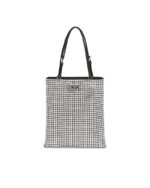 Satin Handbag With Decoration