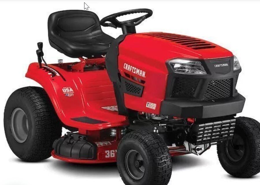 CRAFTSMAN T100 36″ 11.5-HP Riding Lawn Mower - Image 8
