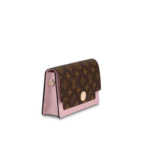Louis Vuitton FLORE CHAIN WALLET Rose Ballerine Pink - Image 2