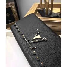 Louis Vuitton CAPUCINES WALLET Black - Image 3