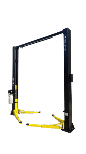 Halo Lifts Clear Floor 2 Post Car Lift
