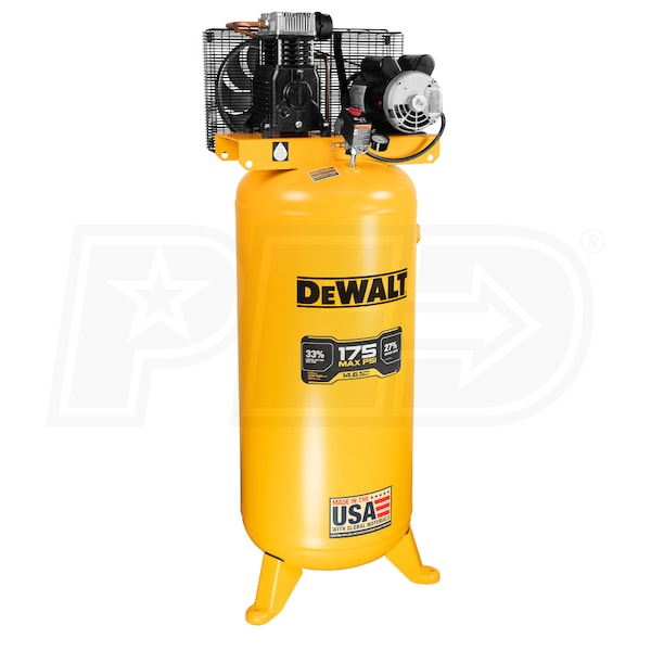 DeWalt DXCM603.COM 5-HP 60-Gallon Belt-Drive Single-Stage Air Compressor - Image 3