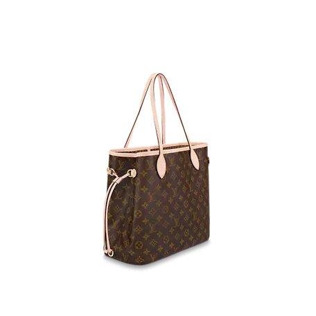 Louis Vuitton NEVERFULL MM Bag Beige - Image 3