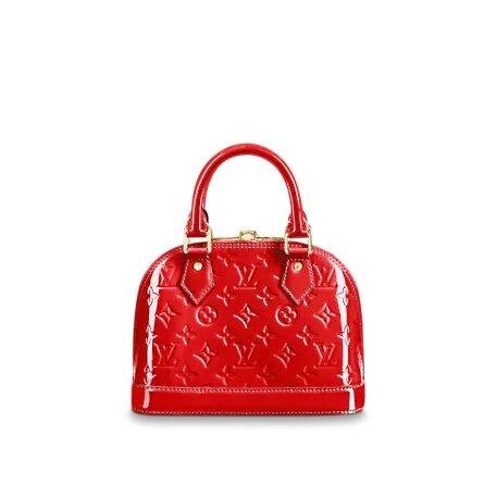 Louis Vuitton ALMA BB Cerise Red - Image 3