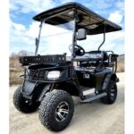 Brand New 48v Electric Golf Cart Lifted & Loaded eMACHINE 2023 – Black