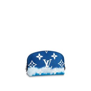 Louis Vuitton ESCALE COSMETIC POUCH PM Blue