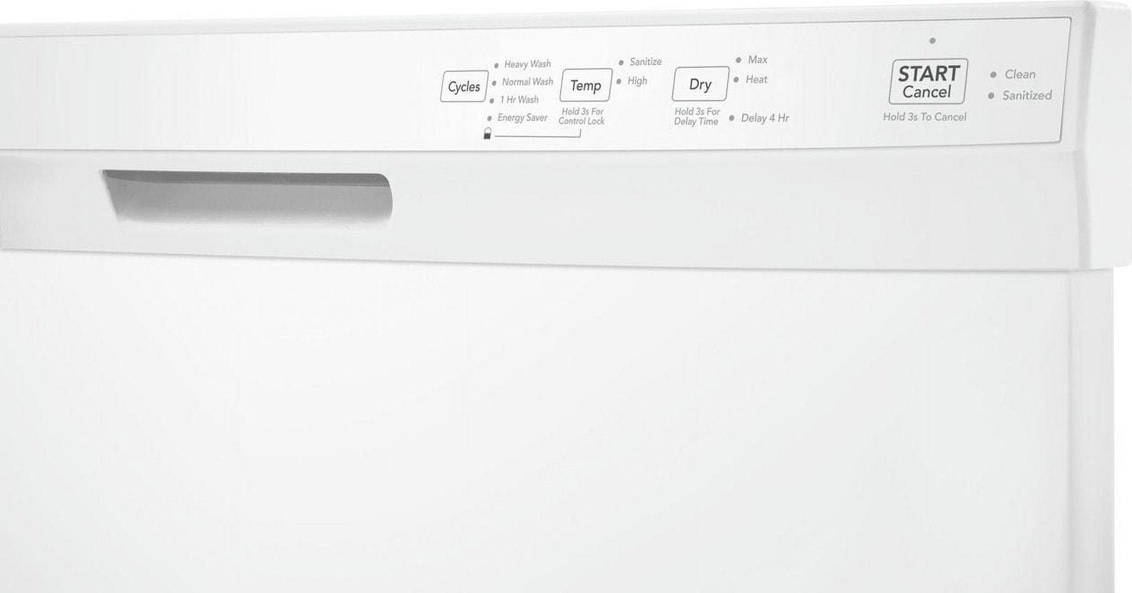 Frigidaire FDPC4314AW 24″ Built-in dishwasher, White - Image 3
