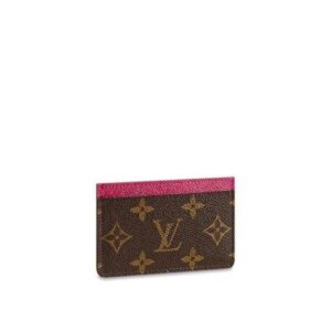 Louis Vuitton CARD HOLDER Fuchsia Pink