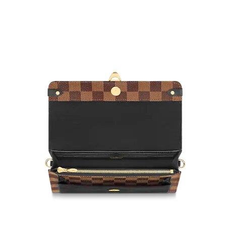 Louis Vuitton VAVIN CHAIN WALLET Black - Image 4