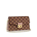 Louis Vuitton CROISETTE CHAIN WALLET Magnolia Pink