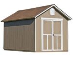 Handy Home Meridian Wooden Storage Shed – Multiple Sizes