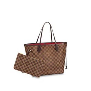 Louis Vuitton NEVERFULL MM Cerise Red