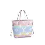 Louis Vuitton ESCALE NEVERFULL MM Pastel Pink