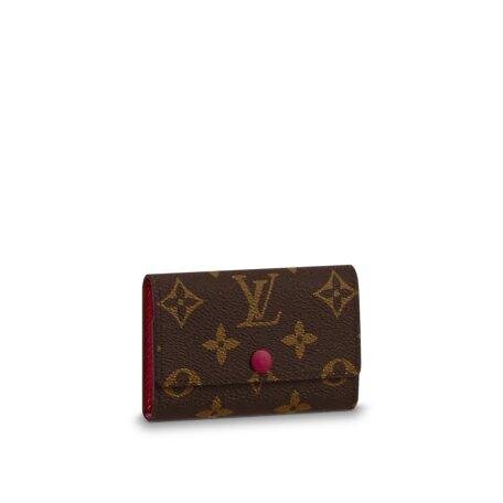 Louis Vuitton 6 KEY HOLDER Fuchsia