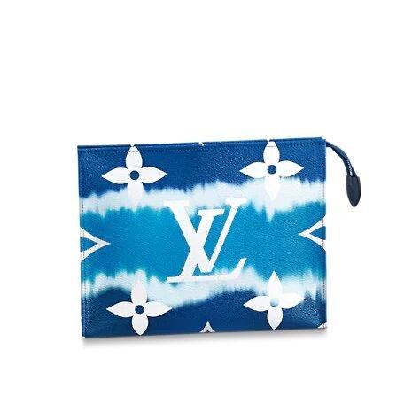 Louis Vuitton ESCALE TOILETRY POUCH 26 Blue - Image 4