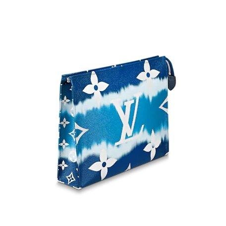 Louis Vuitton ESCALE TOILETRY POUCH 26 Blue - Image 2