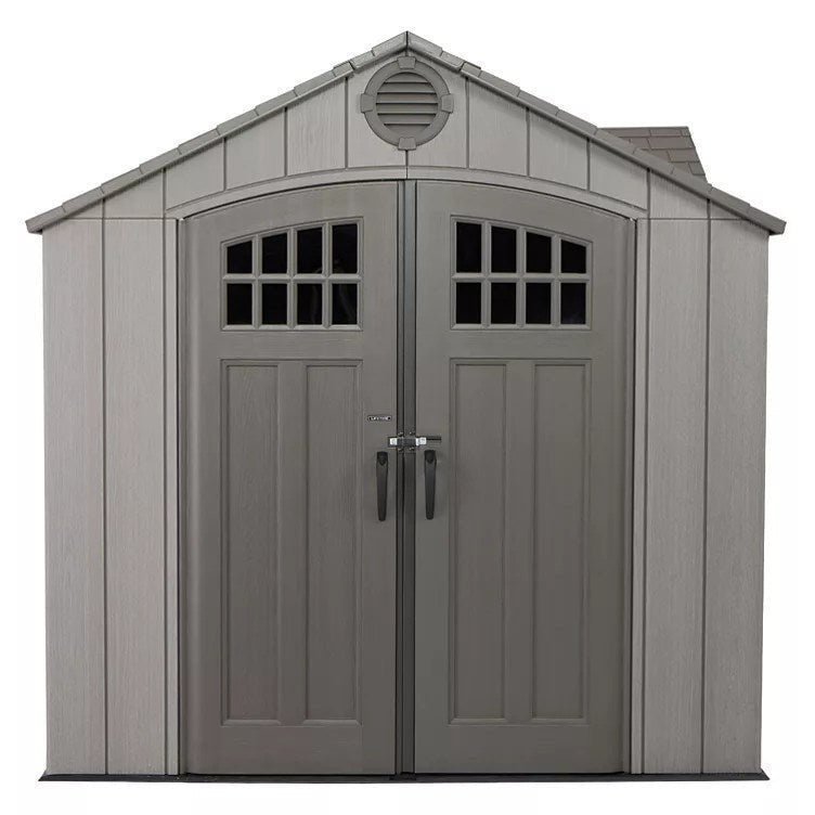 Lifetime 15′ x 8′ Rough Cut Dual-Entry Outdoor Storage Shed - Image 4