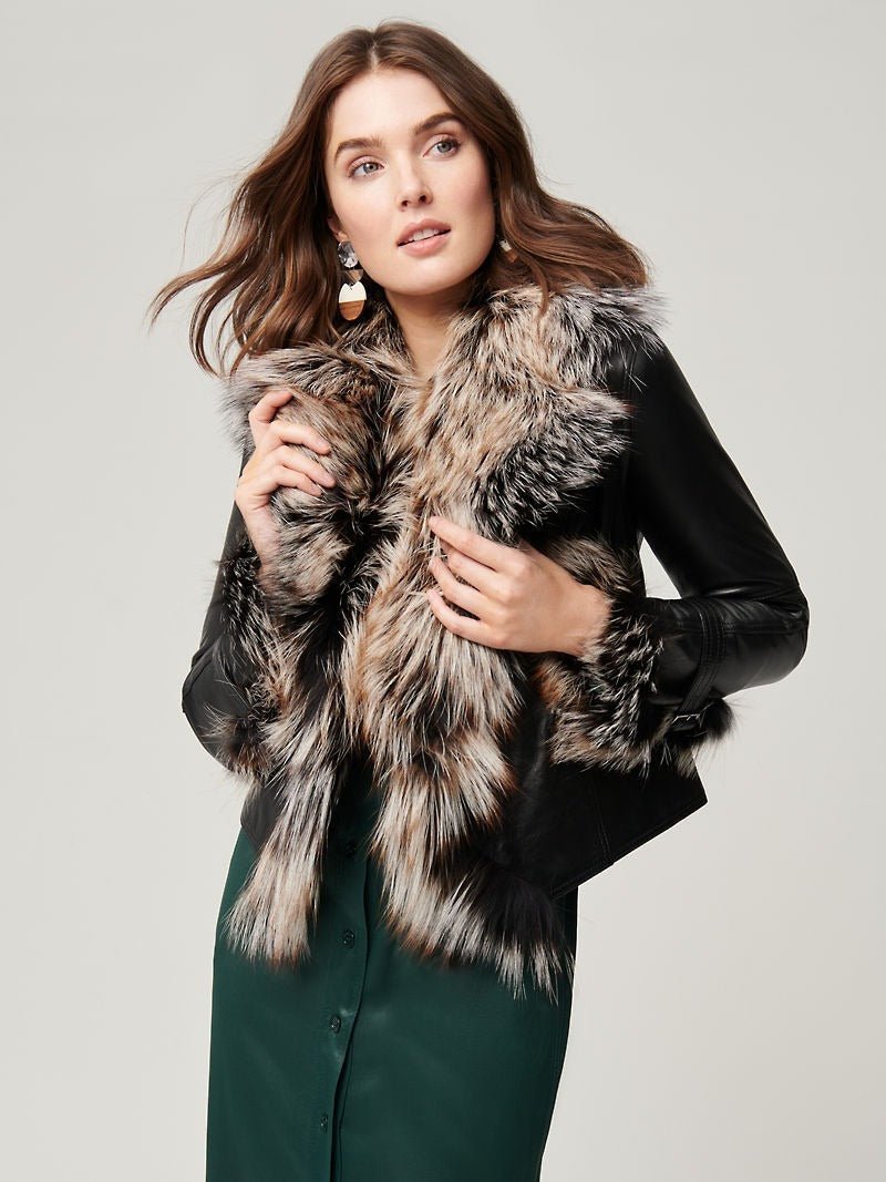 Celestine Leather Jacket - Image 3