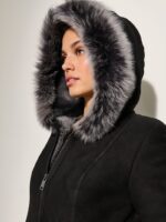 Claire Hooded Toscana Sheepskin Coat