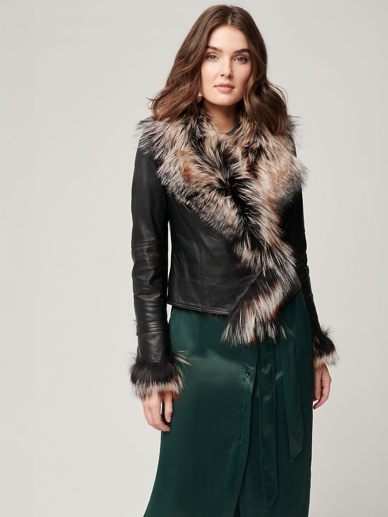 Celestine Leather Jacket - Image 4