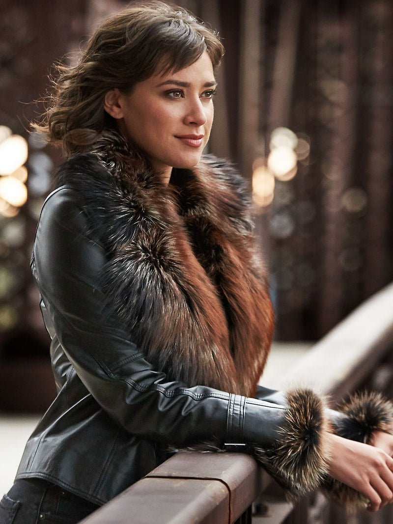 Celestine Leather Jacket - Image 2