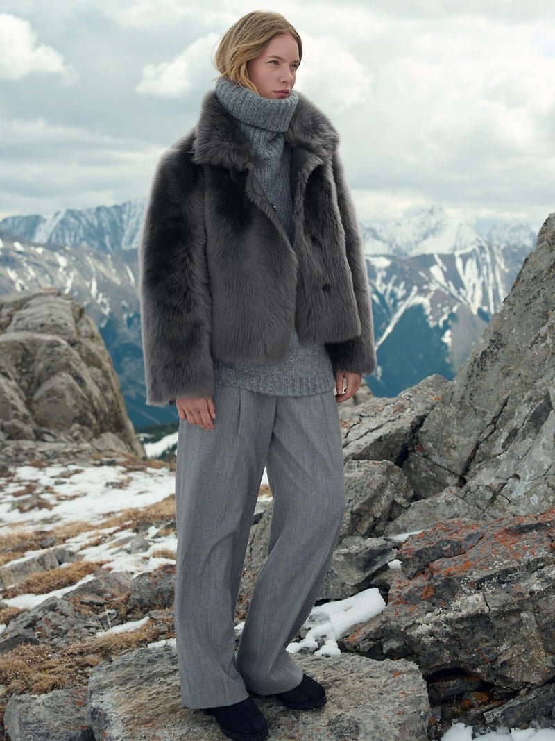 Kylie Reversible Sheepskin Jacket - Image 2