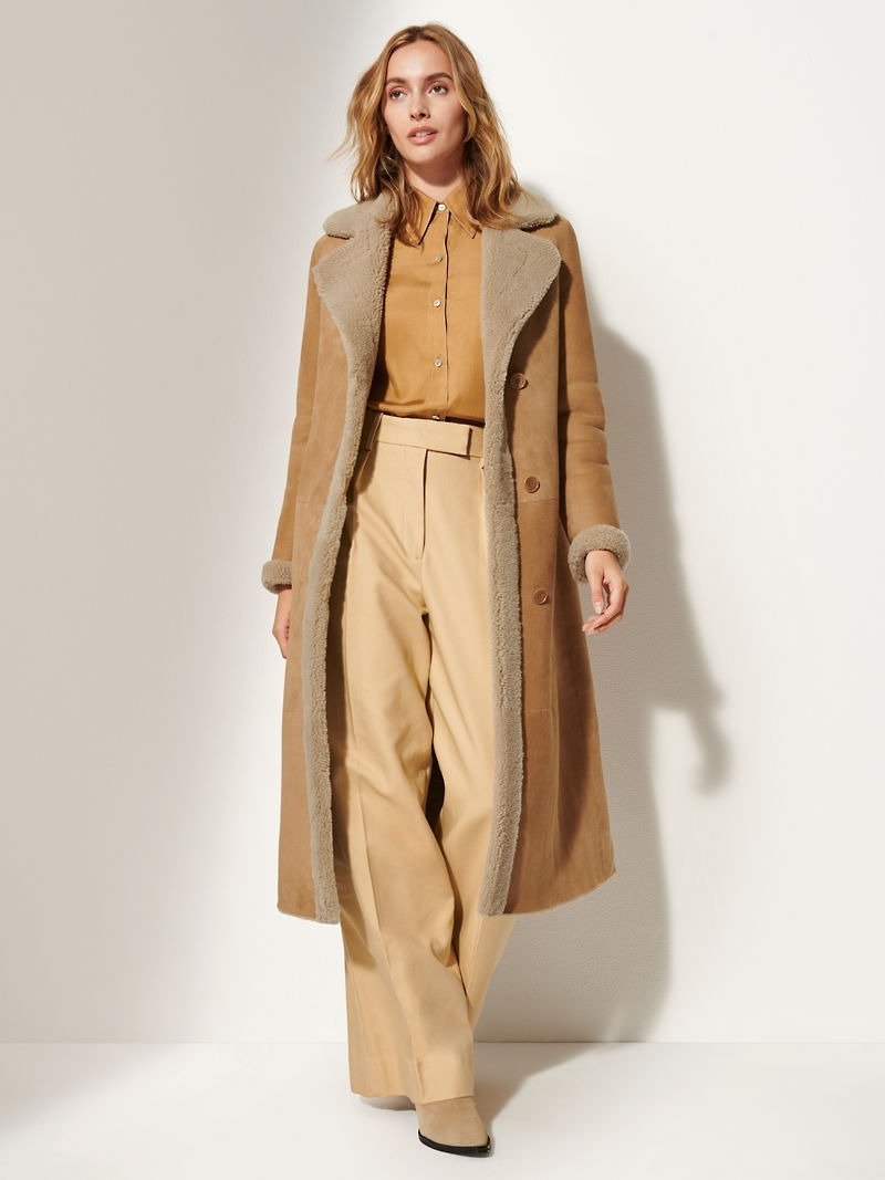 Isabella Reversible Sheepskin Coat - Image 6