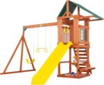 Creative Cedar Designs Cedar Cottage Wooden Swing Set
