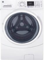 GE – 4.5 Cu. Ft. Stackable Front Load Washer – White