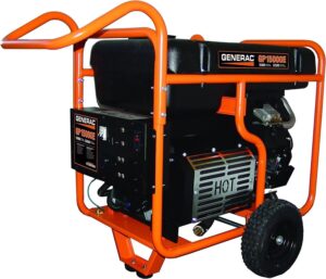 Generac 5734 GP15000E 15000-Watt Electric Start Portable Generator