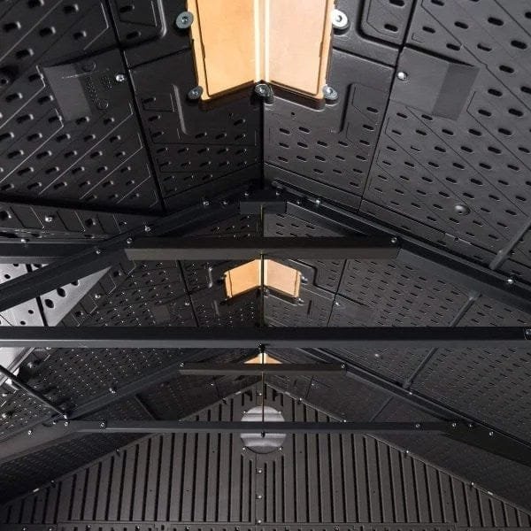 Lifetime 10ft x 8ft Rough Cut Outdoor Storage Shed - Image 7