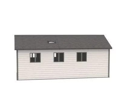 Lifetime 11 Ft. X 21 Ft. Outdoor Storage Shed With Tri-Fold Doors - Image 13