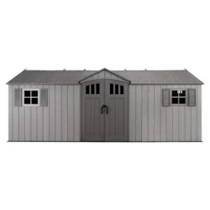 Lifetime 20 ft. x 8 ft. Outdoor Storage Shed – 60351