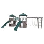 Lifetime 90966 Double Adventure Tower with Monkey Bars